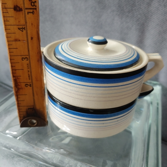 ***SOLD*** Retro Vintage Stacked Cream & Sugar (w/out Teapot) - Picture 5 of 8